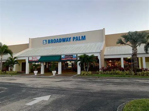 Broadway palm florida - Broadway Palm is Southwest Florida’s Premier Dinner Theatre with over 170,000 theatre guests visiting annually. The theatre’s season features the best of Broadway for all ages, combining your favorite shows of the past along with the most recent musical hit sensations. 1380 Colonial Blvd Fort Myers, FL 33907